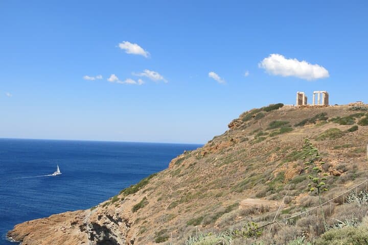 Private Sounio Cruise: Poseidon Temple, Snorkeling & Swimming from Athens photo 6