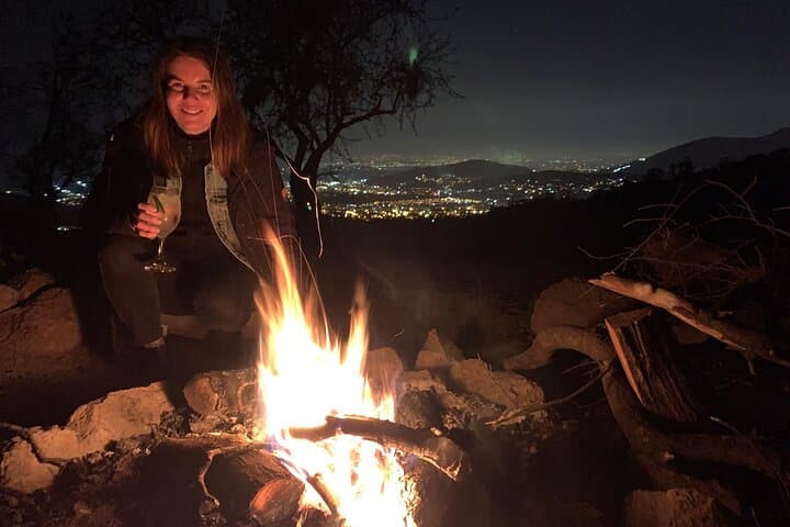 Private Sunset and Night Hike with Andes Views Near Santiago photo 6