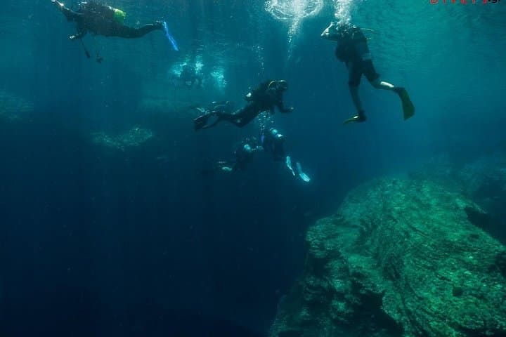 Blue Hole Scuba Dive at Vouliagmeni — Athens Shore Dive for Certified Divers photo 1