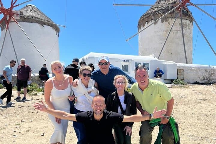 Mykonos Small-Group Port Tour: Windmills, Beaches & Village Sights photo 4