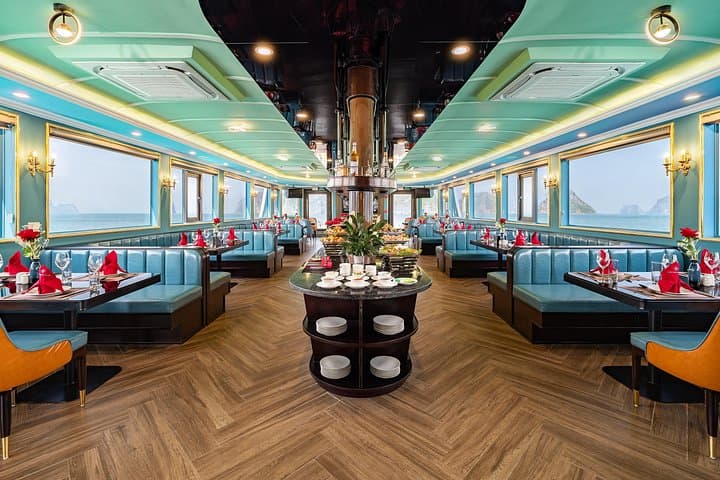 Luxury Amethyst Day Cruise from Hanoi: Halong Bay Highlights, Kayaking & Cave Visits photo 3
