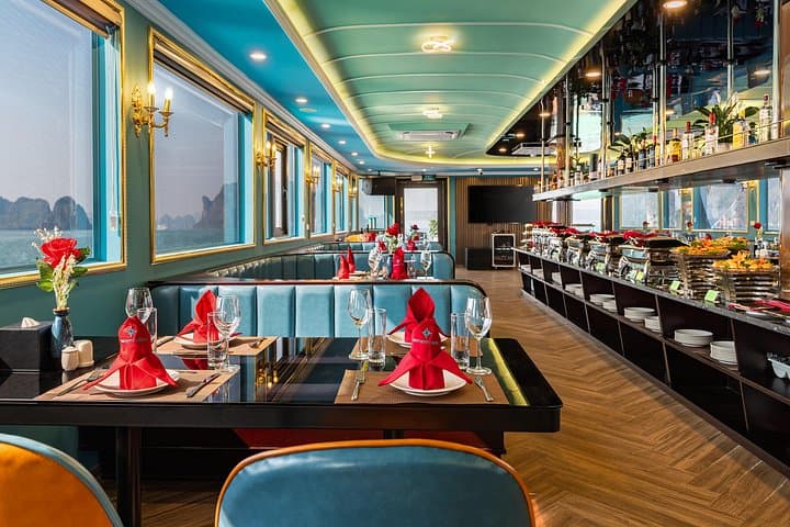 Luxury Amethyst Day Cruise from Hanoi: Halong Bay Highlights, Kayaking & Cave Visits photo 4