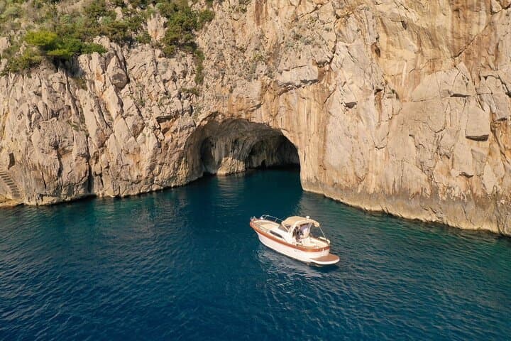 Private Boat Tour from Amalfi to Capri: Blue Grotto & Hidden Coves (All-Inclusive) photo 6