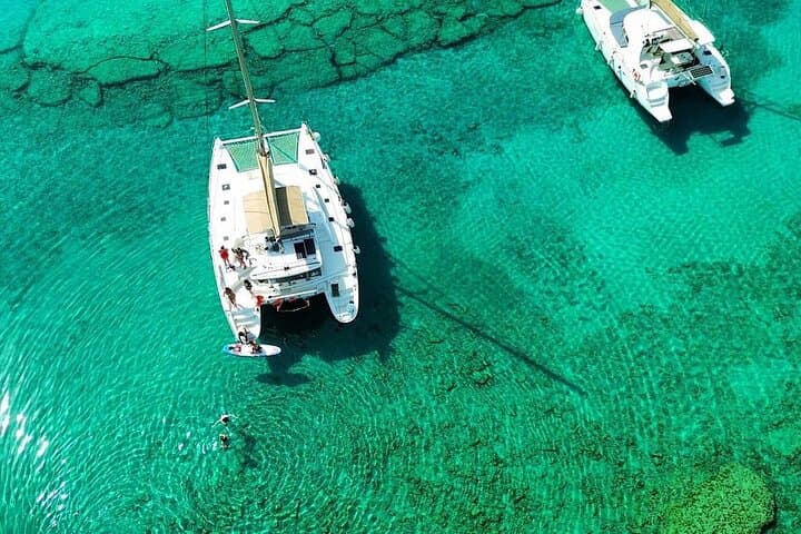 Catamaran Day & Sunset Cruise to Delos & Rhenia — Meal, Drinks & Hotel Transfer photo 5