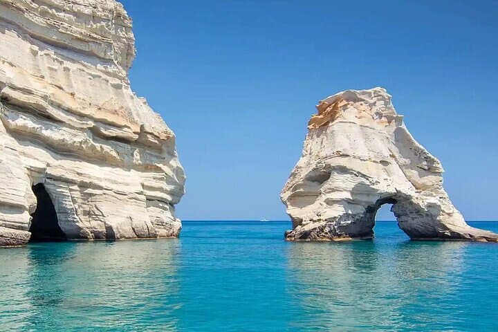 Kleftiko Bay Half-Day Boat Tour from Adamas: Swim, Snorkel & Open Bar photo 4