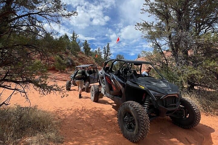 UTV to Pictograph Panel & Sandboarding near Coral Pink Sand Dunes photo 3