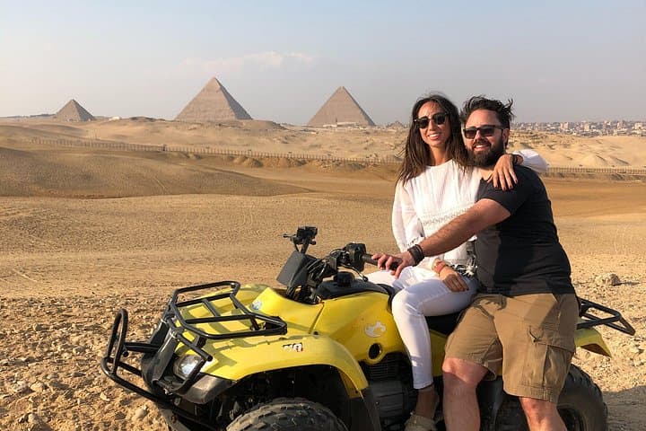 VIP Giza Day Tour: Grand Egyptian Museum, Pyramids, Camel Ride & ATV Adventure photo 2