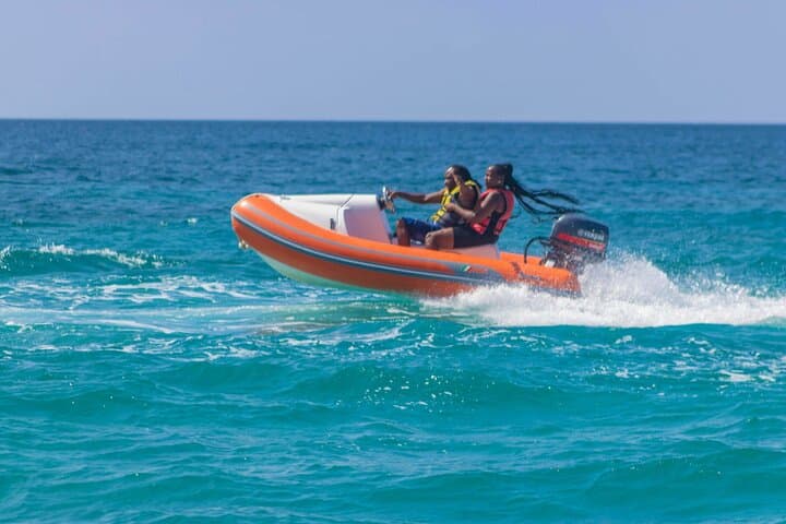 Mini Speedboat Coastal Adventure in St Kitts — Snorkel with Turtles & Ride to Frigate Bay photo 3