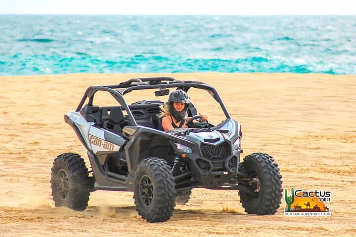 Conquer the Dunes: Playa Migriño UTV Adventure and Tequila Tasting in Cabo San Lucas