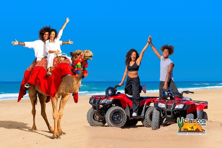 ATV and Camel Ride Combo at Migriño Beach — Dunes, Desert & Pacific Breeze