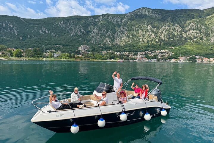 Private Blue Cave Boat Tour from Kotor — 3-Hour Speedboat to the Blue Cave, Mamula & Our Lady of the Rocks