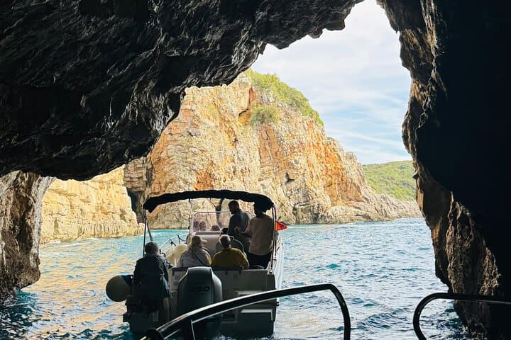 Private Blue Cave Boat Tour from Kotor — 3-Hour Speedboat to the Blue Cave, Mamula & Our Lady of the Rocks photo 6