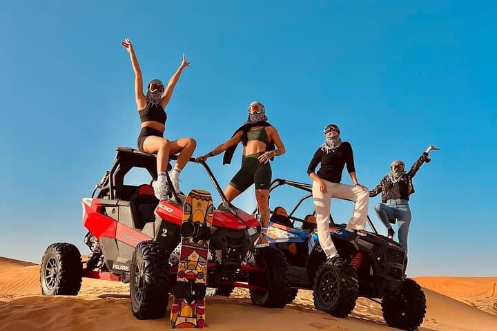 VIP Red Dune Safari Dubai — Dune Bashing, Sandboarding & Desert BBQ Experience photo 4