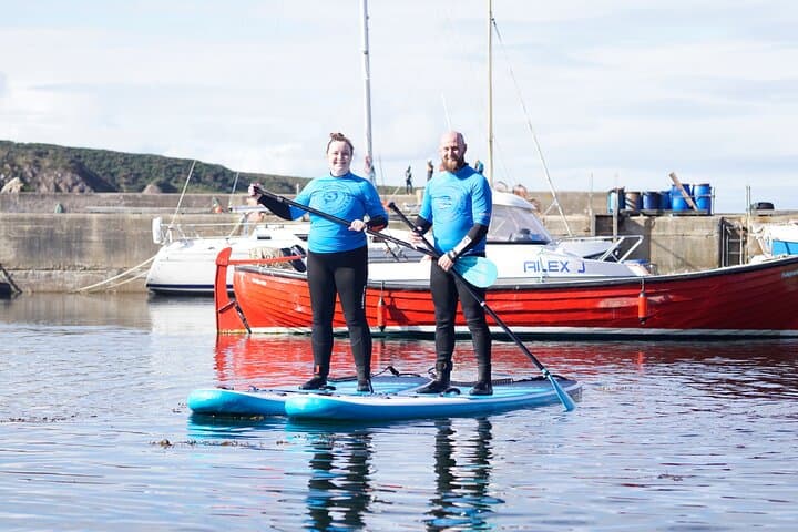Learn to Stand Up Paddleboard in Portknockie Harbour: A Beginner’s Moray Firth Session photo 4