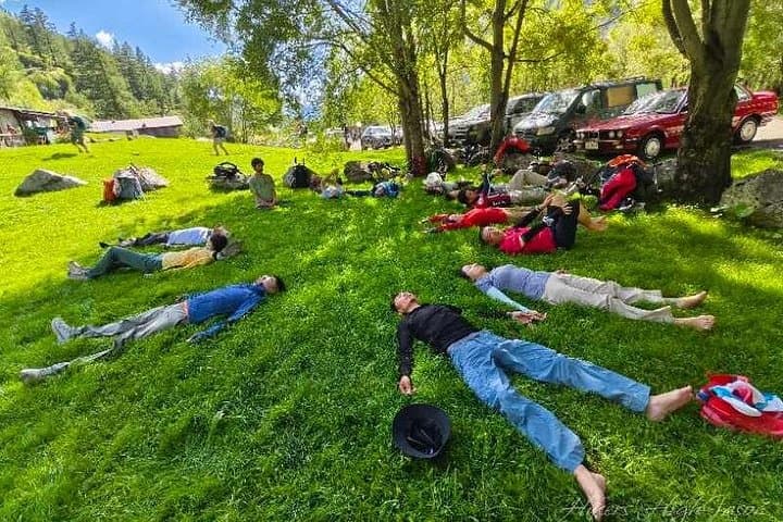 Private Winter Yoga in the Three Valleys: Glacier Rivers, Alpine Meadows & Belvedere 1650 photo 1