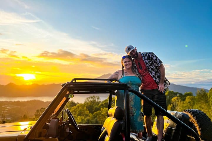Mount Batur Jeep Sunrise Tour — Lava Fields, Lake Views & Hot Springs from Ubud photo 4