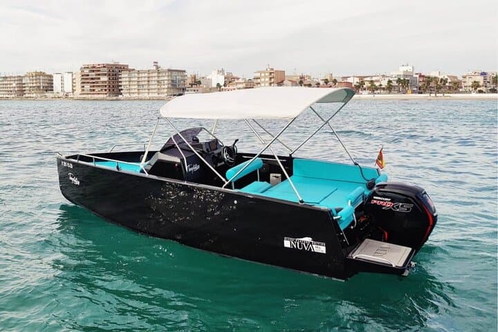 Cruise the Torrevieja Coast: Exclusive Nuva M6 Open Boat Rental photo 2