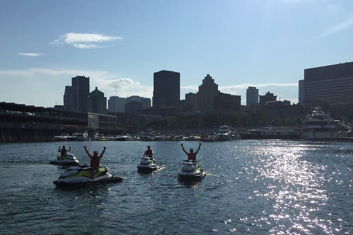 Montreal Jet Ski Sunset Tour on the St. Lawrence