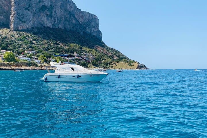Private Boat Tour from Palermo to Baia Mondello, Capo Gallo & Queen's Cave photo 2