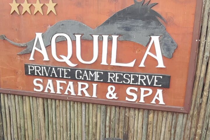 Aquila Game Reserve Private Safari Day Tour from Cape Town