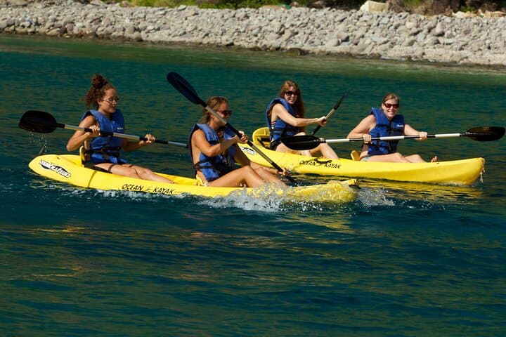 St. Kitts Kayak, Snorkel and Frigate Bay Beach Adventure