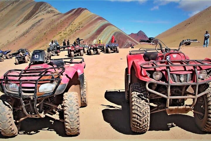 Cusco ATV Tour to Rainbow Mountain & Red Valley — Ride to Vinicunca