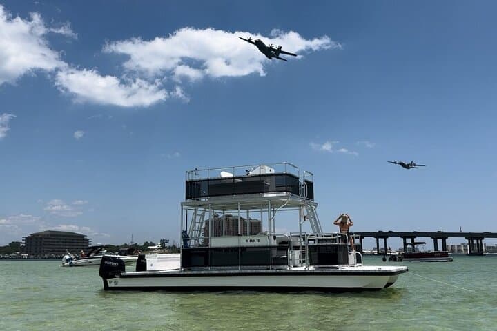 Private Destin Harbor Boat Tour: Crab Island Dolphin & Sunset Cruise photo 4
