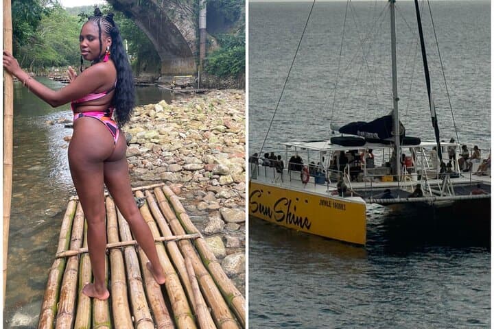 Experience Vibrant Adventures in Jamaica: Bamboo Rafting, Snorkeling & Catamaran Cruise