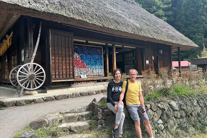 Saiko Iyashi-no-Sato Nenba & Jinba Falls: Traditional Village and Waterfall Day Trip from Fujikawaguchiko