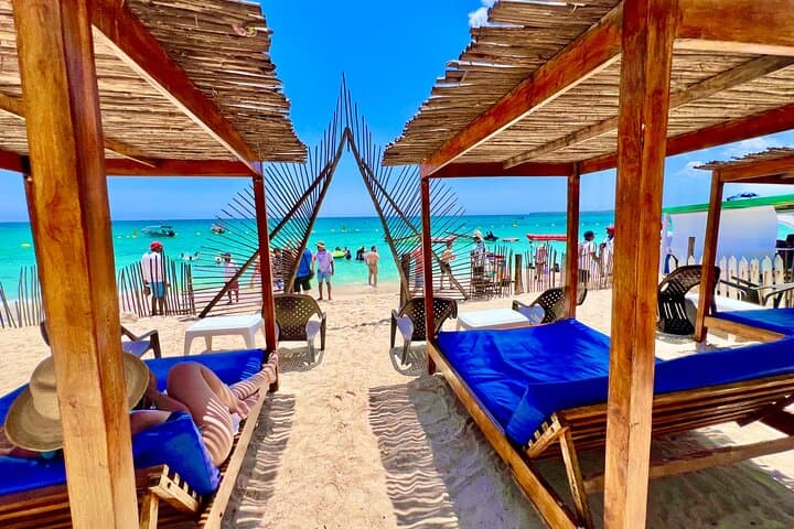 Full-Day Playa Blanca Flamingo Beach: Barú Island Beach Club Near Cartagena