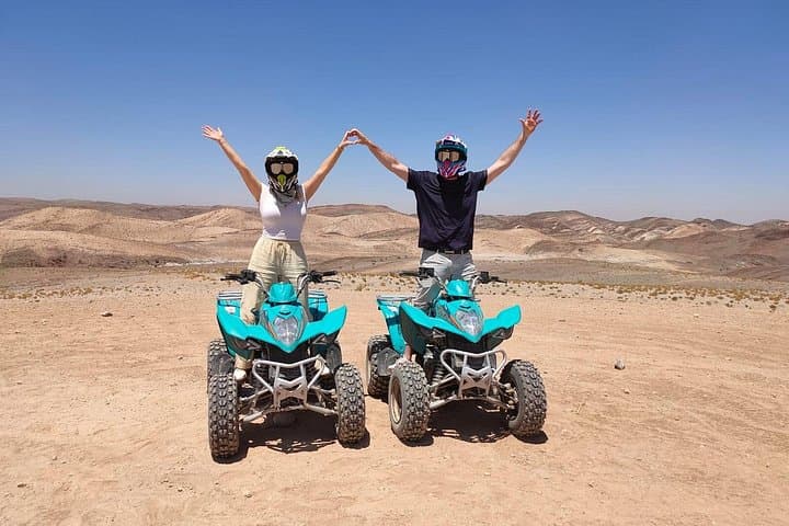 Agafay Desert Quad Bike Tour with Lunch and Luxury Pool Day from Marrakech photo 4