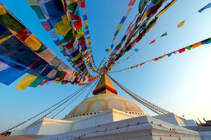 Full-Day Kathmandu Sightseeing: Swayambhunath, Boudhanath & Durbar Squares