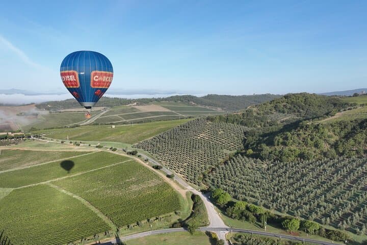 Hot-Air Balloon Flight over Chianti — Sunrise Ballooning from San Casciano photo 1