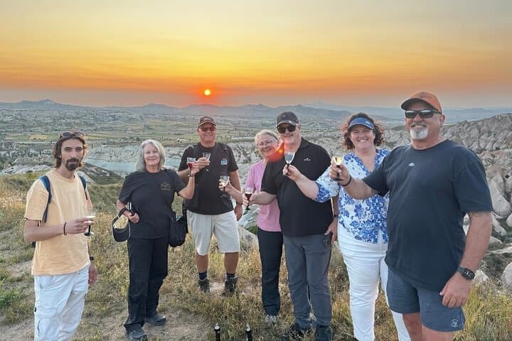 Sunset Hike Through Cappadocia's Red & Rose Valleys with Trekking Dog Oscar photo 6