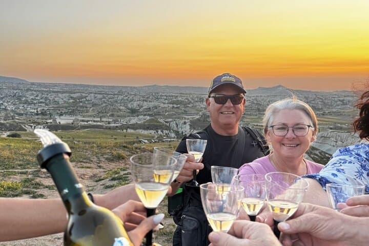 Sunset Hike Through Cappadocia's Red & Rose Valleys with Trekking Dog Oscar photo 5