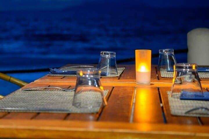 Sunset to Stars: Pantelleria Private Night Boat Tour with Aperitif & Dinner photo 3