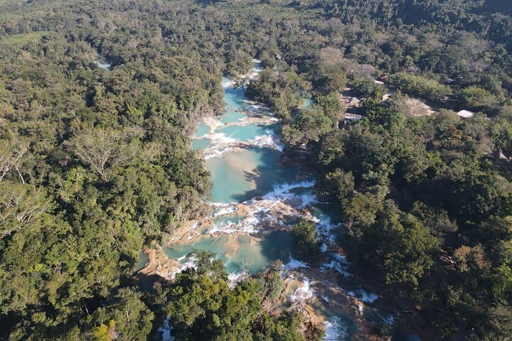 Day Trip to Misol-Ha & Agua Azul Waterfalls with Palenque Ruins photo 3