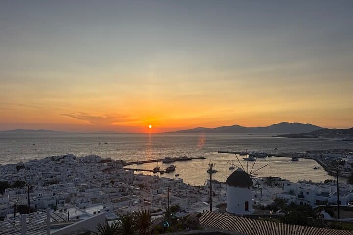 Half-Day Private Mykonos Essential Tour: Armenistis Lighthouse, Ano Mera & Kalafatis