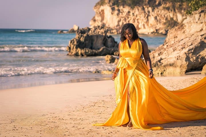 Sunrise Flying Dress Photoshoot on Macao Beach, Punta Cana photo 3