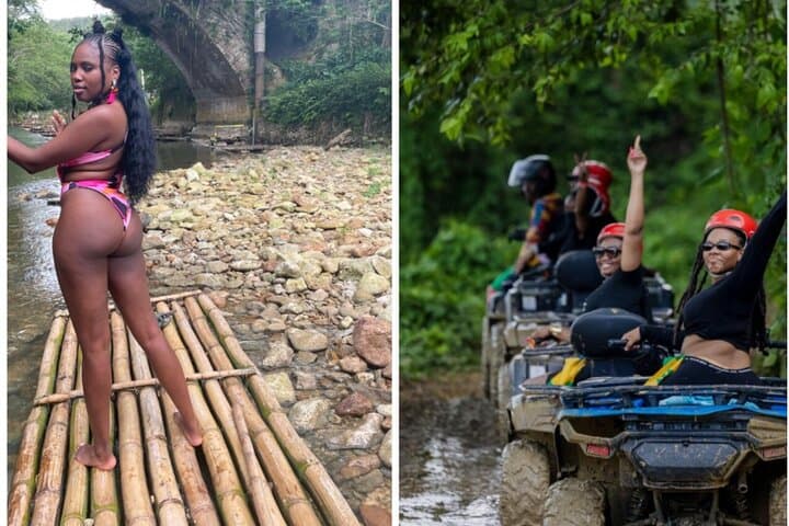 Lethe River Bamboo Rafting and ATV Adventure — Montego Bay Half-Day Escape