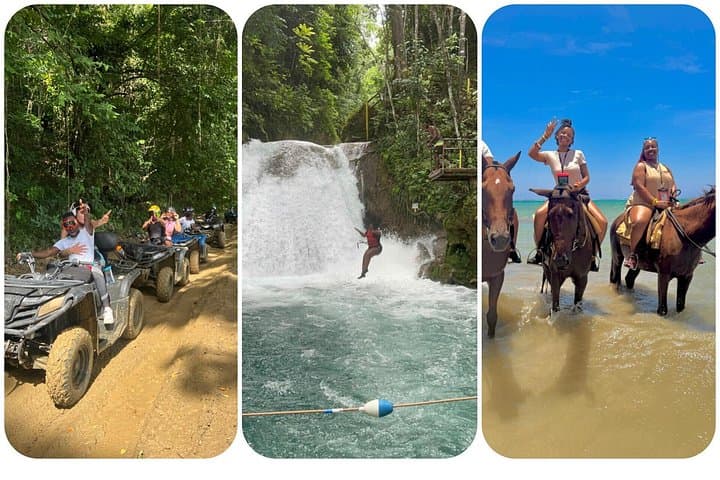 Horseback Riding, ATV & Blue Hole Waterfalls Tour from Montego Bay, Jamaica photo 1