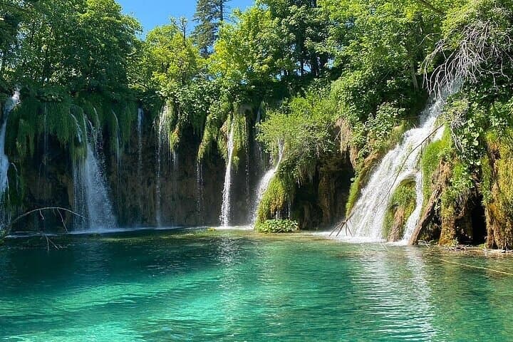 Plitvice Lakes Day Tour from Zadar — Route C, Boat & Panoramic Train