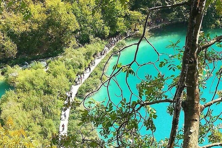 Plitvice Lakes Day Tour from Zadar — Route C, Boat & Panoramic Train photo 2