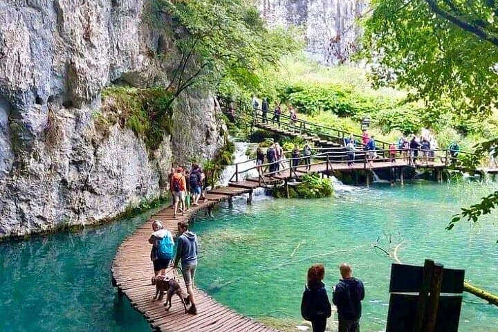 Plitvice Lakes Day Tour from Zadar — Route C, Boat & Panoramic Train photo 3