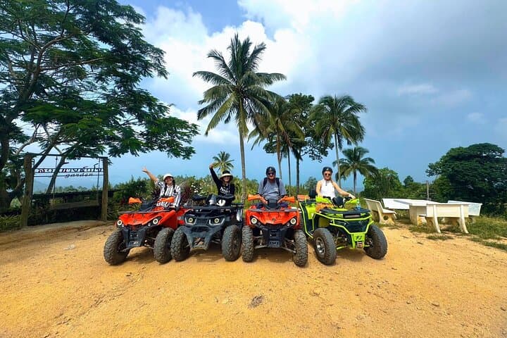 Koh Samui ATV Adventure: Jo Garden, Waterfalls & Mountain Viewpoints