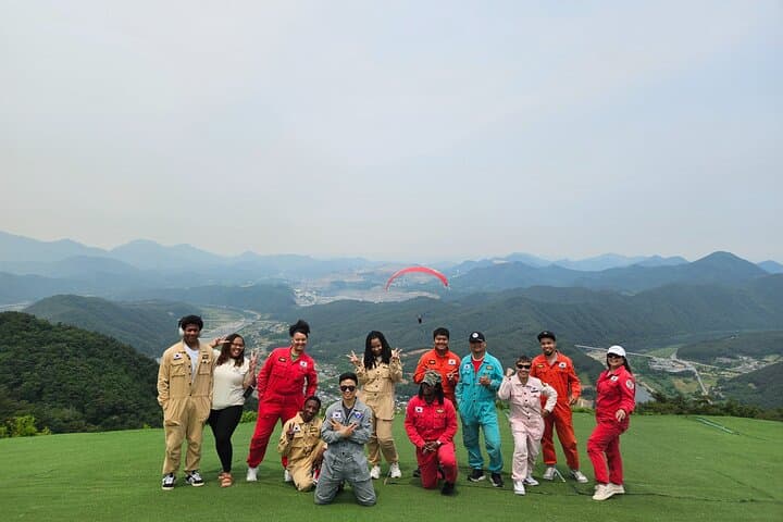 Fly Through Danyang: Paragliding, Chungju Lake Cruise & Makgeolli Tasting