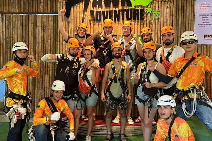 Hawk Koh Samui: Biggest & Longest Zipline Course on the Island
