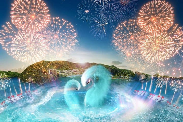 Cat Ba Island Show: Symphony of the Green Island — Jetski Fireworks & Flyboard Stunts photo 1