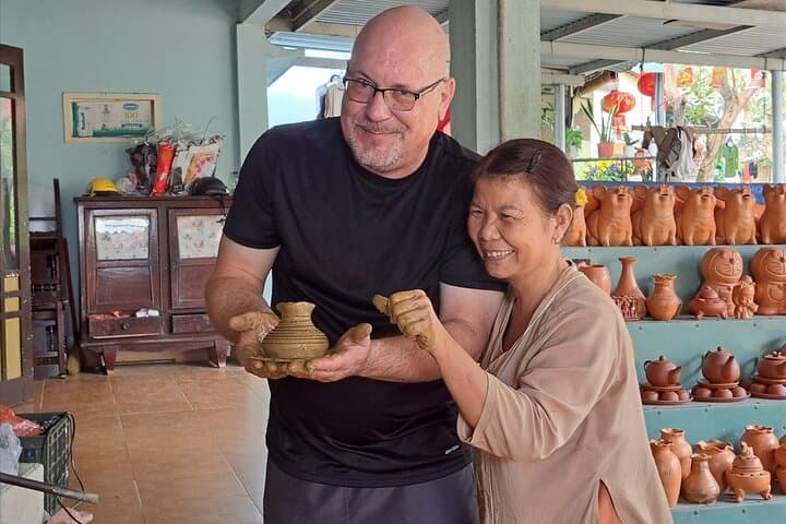 Half-Day Jeep Tour to Bat Trang Ceramic Village — Pottery Class & Hanoi Countryside photo 2