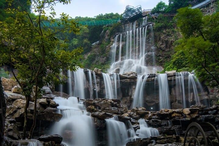 Gulong Gorge Skywalk, Waterfall & Rafting Day Trip from Dongguan photo 3